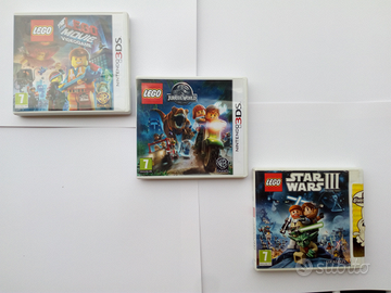 3 giochi LEGO per Nintendo DS