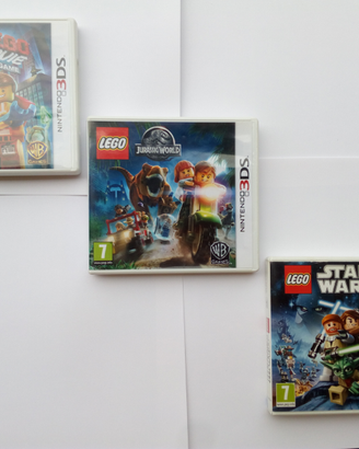 3 giochi LEGO per Nintendo DS