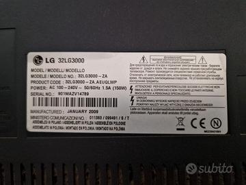 TV LCD 32" LG 32LG3000 HD Ready – Perfetta per Cam
