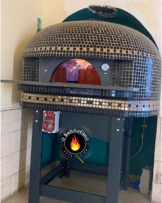 FORNO PIZZERIA 120 A LEGNA O GAS DRAGO AVANZINI