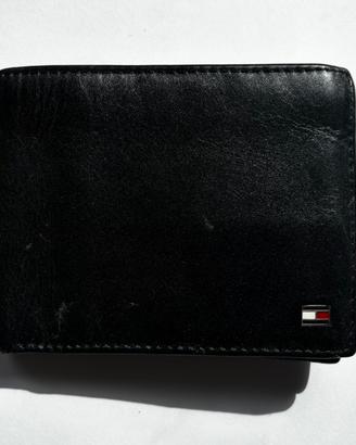 Tommy Hilfiger Portafoglio in Pelle Nero