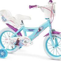 Bicicletta 14" Frozen 4/6 anni