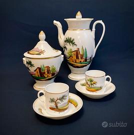 Set caffè “Vecchia Parigi” Giustiniani 1820