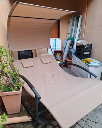 Lettino da giardino 