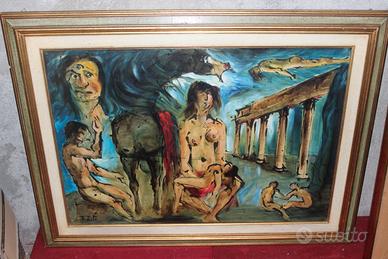Olio su Tela 70x100 Firmato Rodolfo Zito