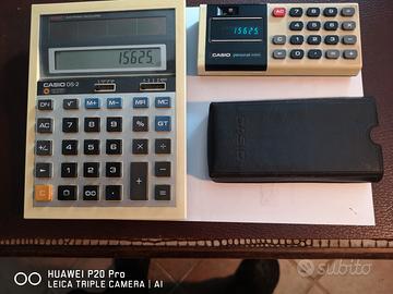 CALCOLATRICI CASIO ANNI 70/80