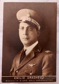 Cartolina epoca fascista Decennale R. Aeronautica