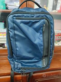 Zaino blu Don peregrino con scomparto PC – imperm