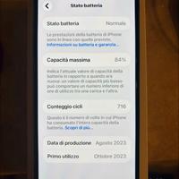 iPhone 15 pro max 256 gb grigio