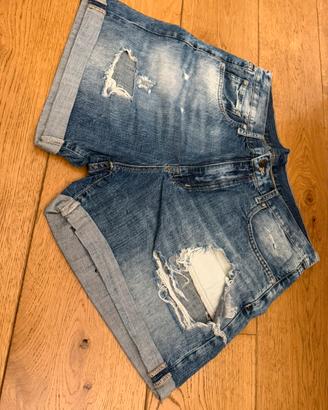 Pantaloncini in jeans