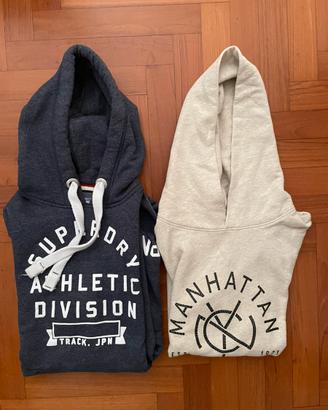 2 Felpe con Cappuccio Superdry e McGregor - S