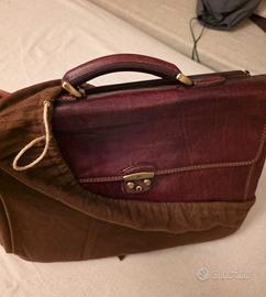 Cartella in pelle The Bridge nuova, perfetta