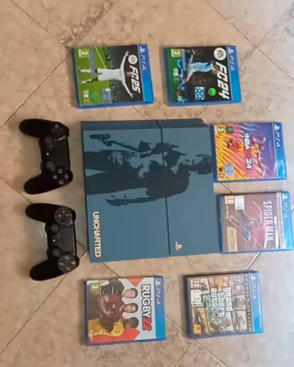 PlayStation 4 lmtd ed Uncharted 2 Controller 6g