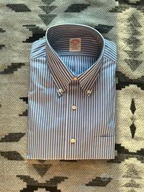 Camicia a righe da uomo antipiega Brooks Brother