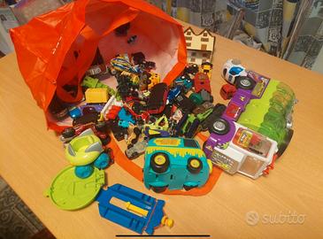 Lotto macchine e giocattoli