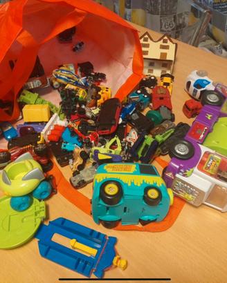 Lotto macchine e giocattoli