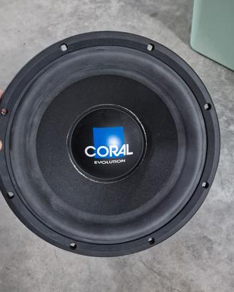 Woofer 25 CM Coral