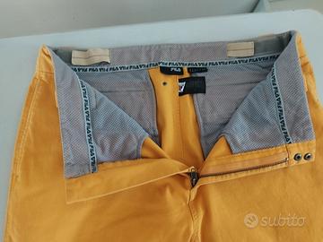 pantaloni chino FILA senape