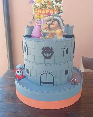 torta finta di Bowser