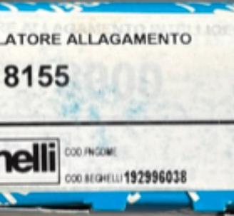 Sensore beghelli anti allagamento