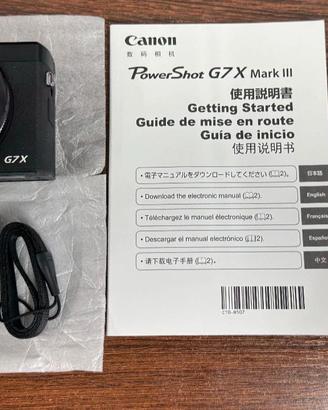 Canon PowerShot G7 X Mark III - Fotocamera digital