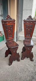 2 sedie antiche 