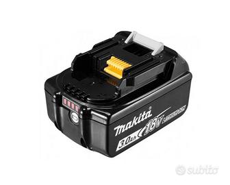 MAKITA- Caricabatterie + Batteria 18V 3Ah