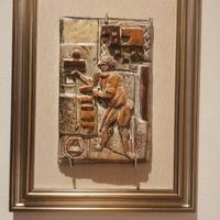Angelo Biancini bassorilievo in ceramica