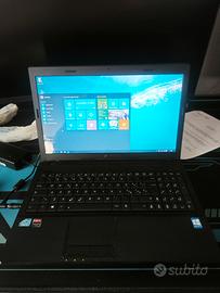 Notebook ASUS SSD i3 Radeon 1Gb Win10 Office Nero