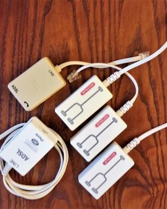 Filtri Splitter Linea telefonica ADSL