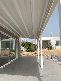 Pergola BT R 140 doppio modulo 8 x 3,20 metri