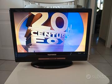 TV 16" Telefunken combi DVD