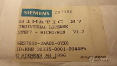 Software originale Siemens S 7