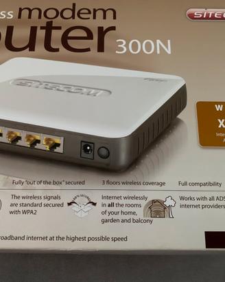 Modem router 300N wireless x 3