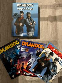 Dylan Dog Vasco Rossi + cofanetto autografati