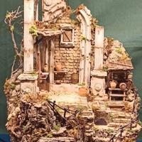 Natività presepe stile 700 napoletano