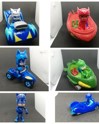 PJ Mask veicoli e personaggi - intero ma anche div