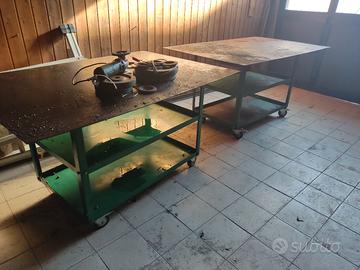 doppio banco carrello 