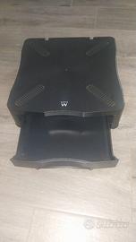 Rialzo computer da tavolo con cassetto