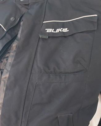 Giaccone  moto Alike 4stag. Tg L; imbot rimovib