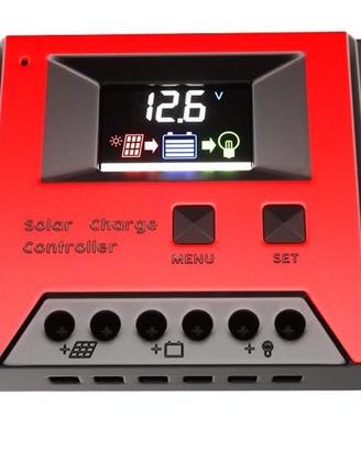 Regolatore di carica pannello ep solare 12/24v 60a