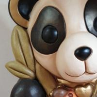 Thun Panda  bambu cm 30 altezza  nuovo con scatola