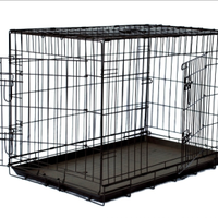 Gabbia metallica pieghevole per cane