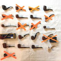 Collezione pipe italiane, danesi inglesi ecc.