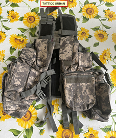 Mimetica Boschiva + Tattico Urban – Taglia M/L