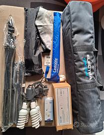 Set luci per Fotografia Professionale 