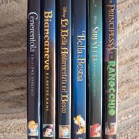 6 DVD Principesse Disney Originali