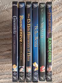 6 DVD Principesse Disney Originali