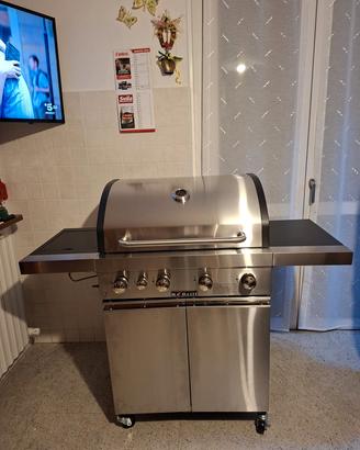 barbecue a gas