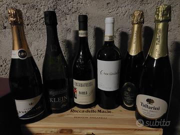selezione vini 6 bottiglie mix  da mia cantina